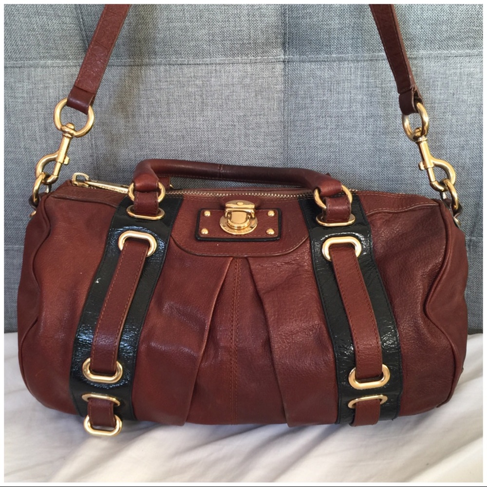 Marc Jacobs Hudson Collection Bowler Chestnut